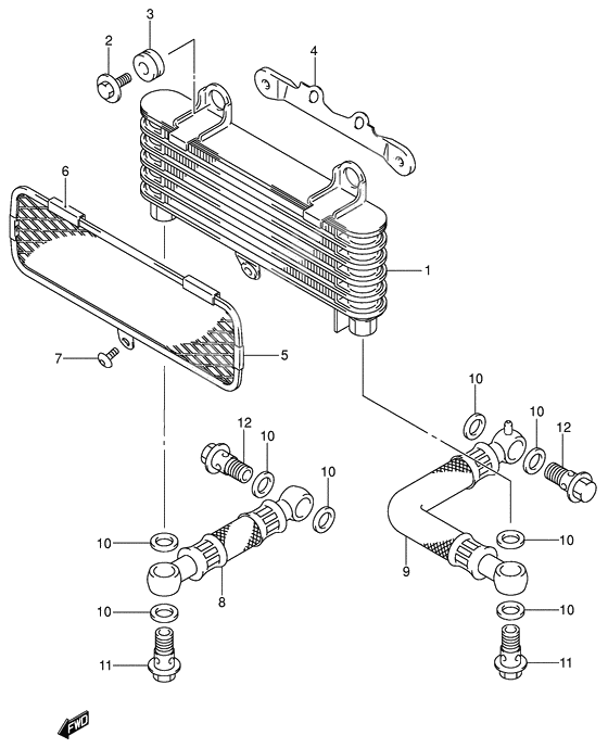 Oil cooler