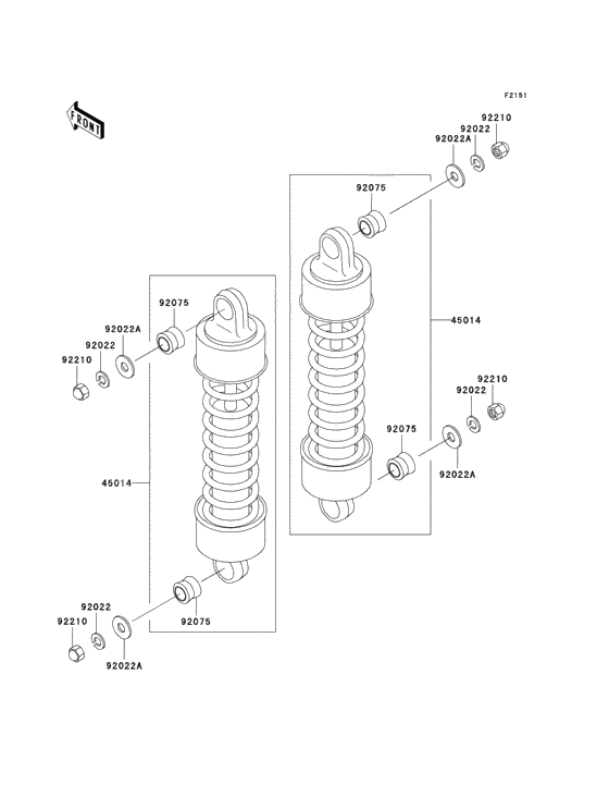 Suspension/shock absorber