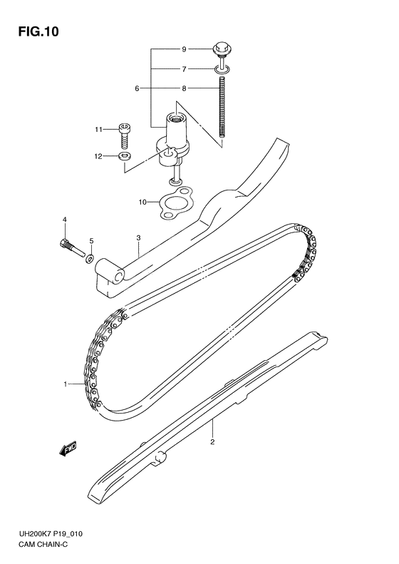 Chain cam