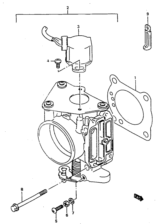 Throttle body