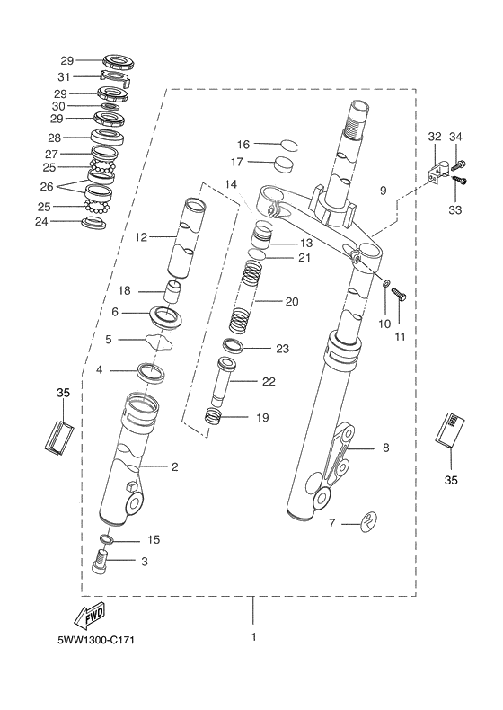 Front fork