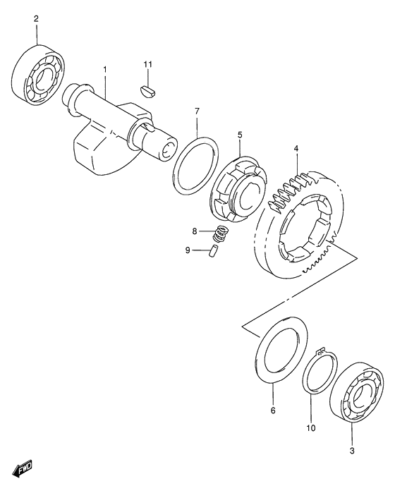 Crank balancer