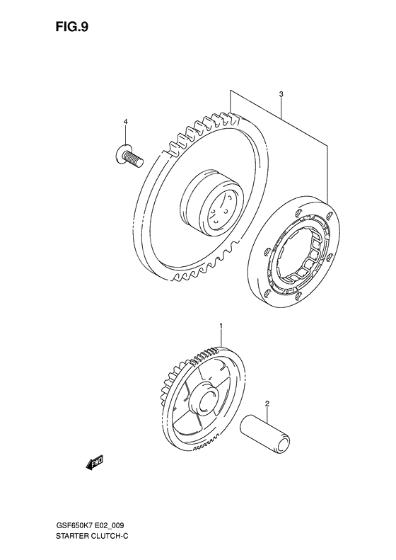 Starter clutch