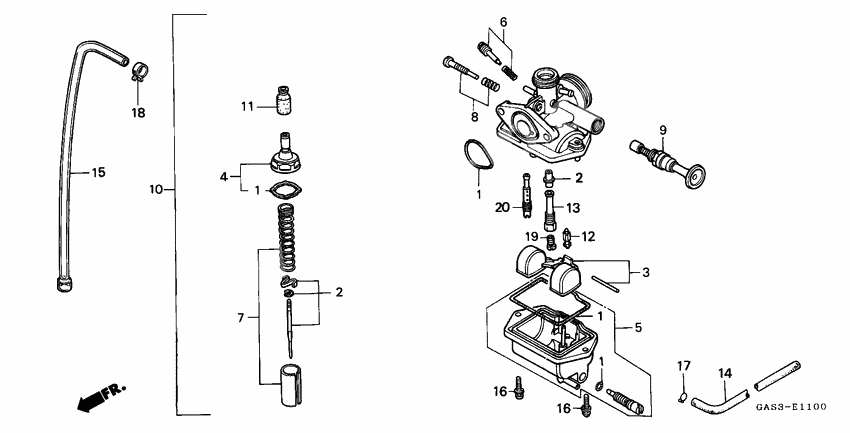 Carburetor assy