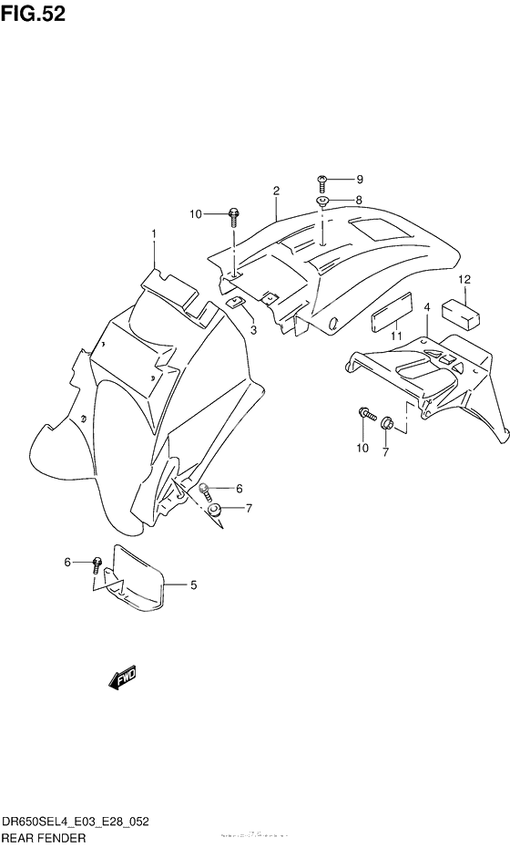 Заднее крыло
