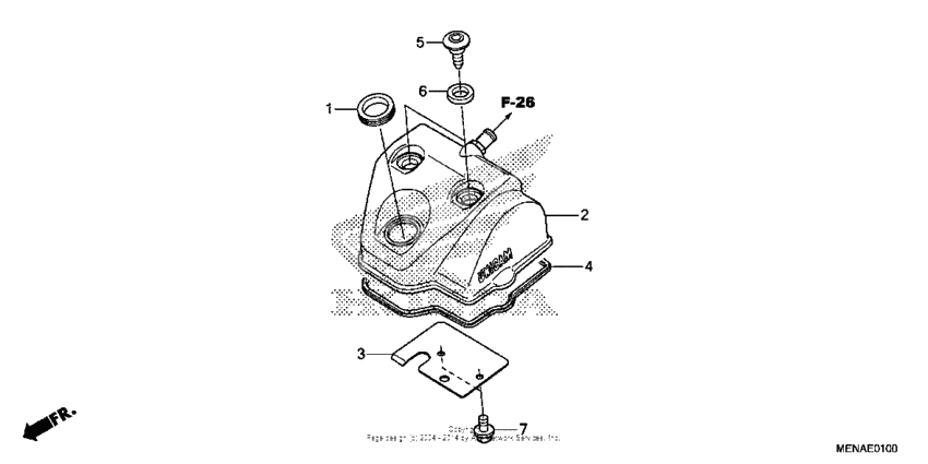 Cylinder head cover