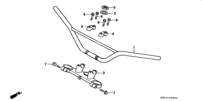 Handle pipe/top bridge