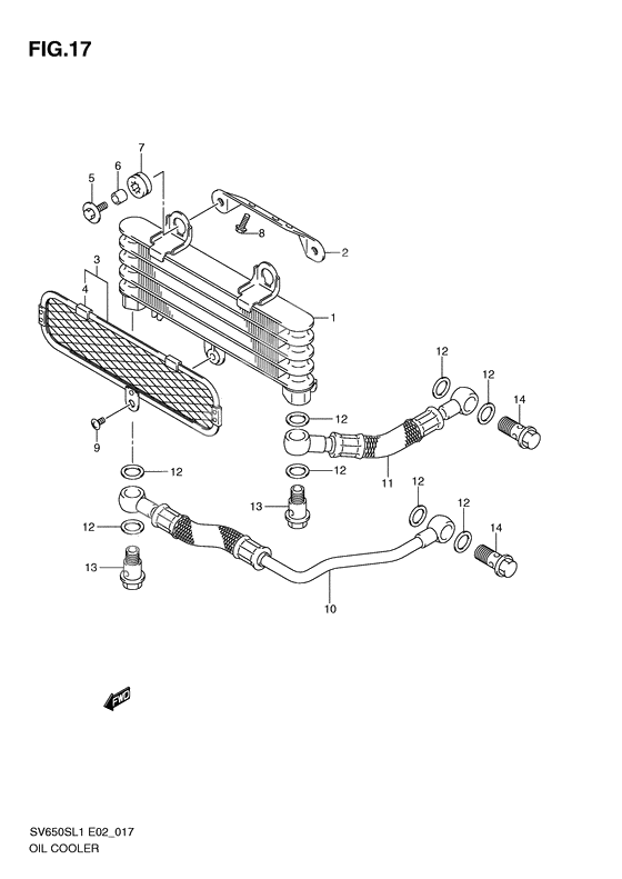 Oil cooler