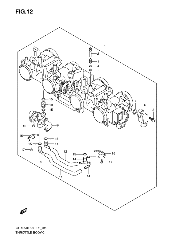 Throttle body