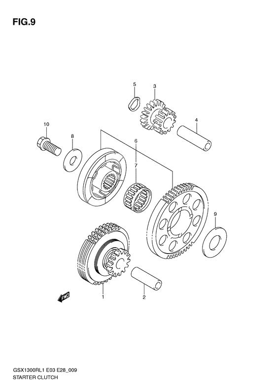 Starter clutch