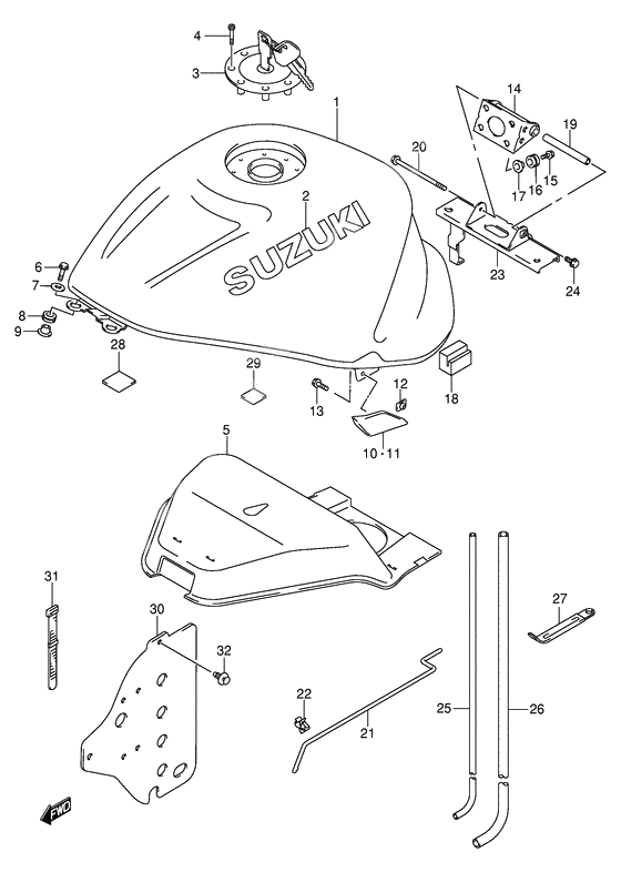 Tank fuel              

                  Model k1