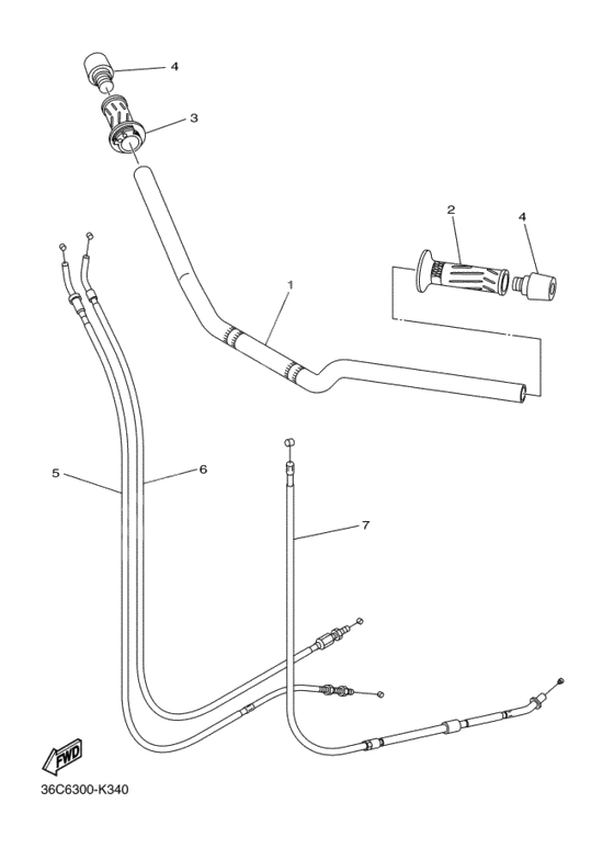 Steering handle