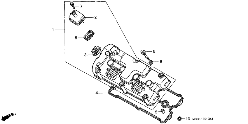 Cylinder head cover