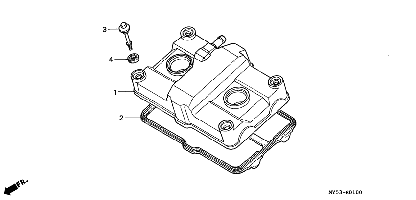 Cylinder head cover