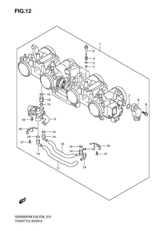 Throttle body