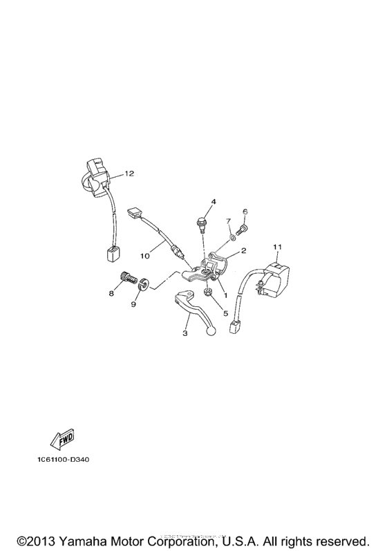 Пульт управления рулевой & Рычаг
