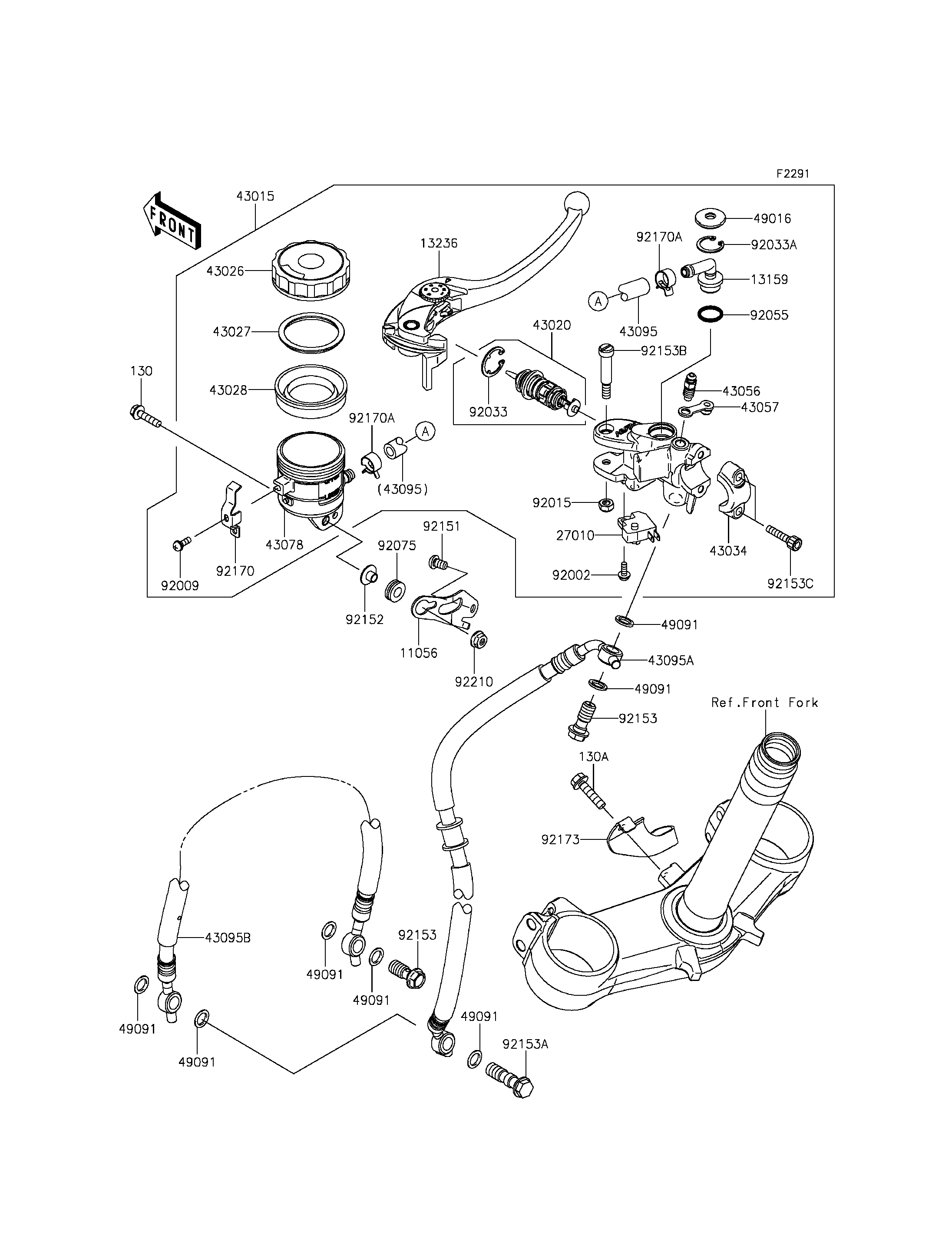 Front Master Cylinder