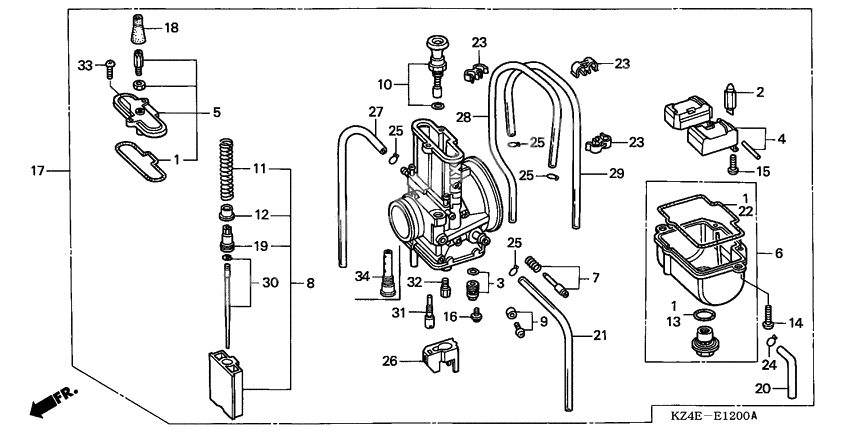 Carburetor assy