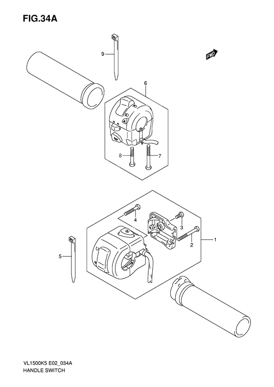 Handle switch              

                  Model k7/k8/k9