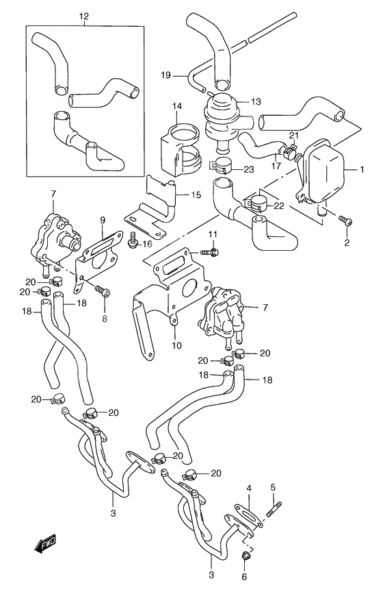 Second air              

                  Gsf1200st/sv/sw/sx/sy e18