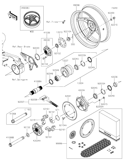 Rear Hub