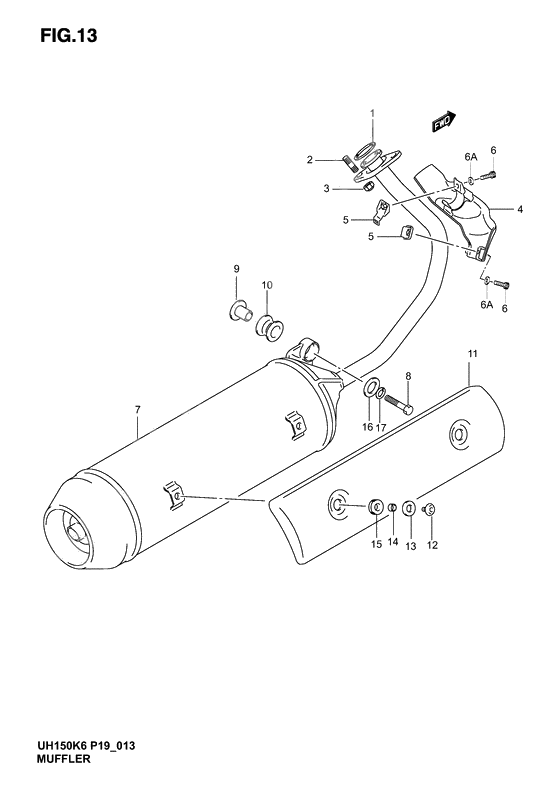 Muffler comp