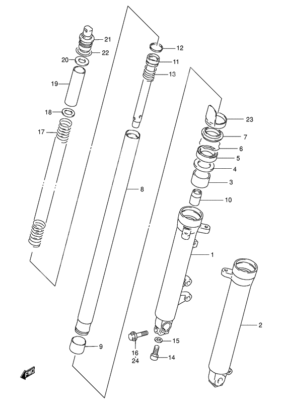 Front damper