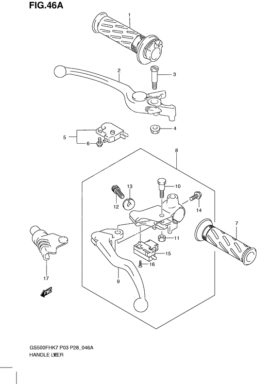 Handle lever              

                  Model l0