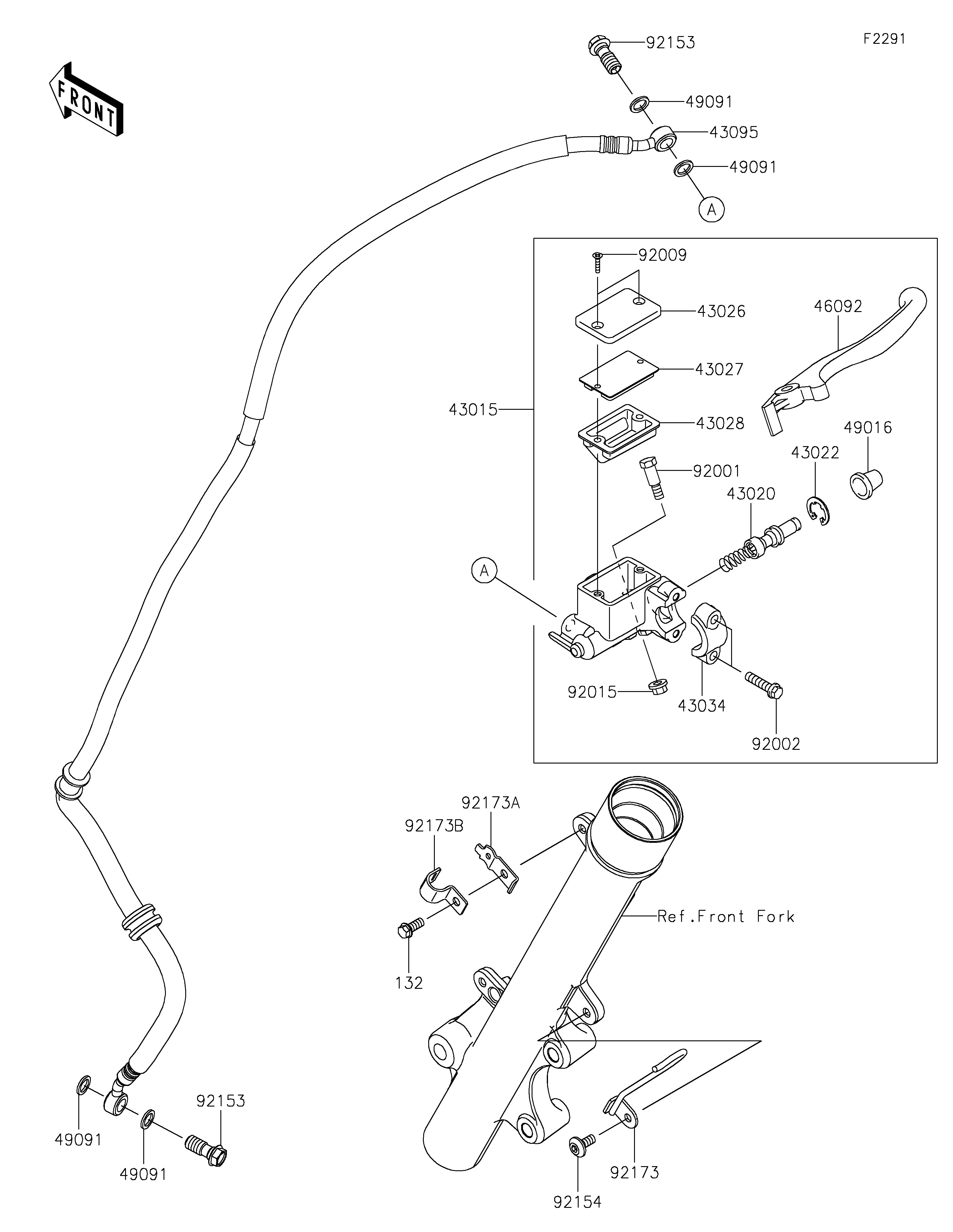 Front Master Cylinder