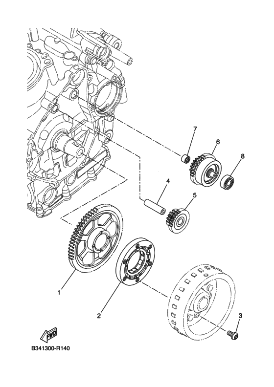 Привод стартера