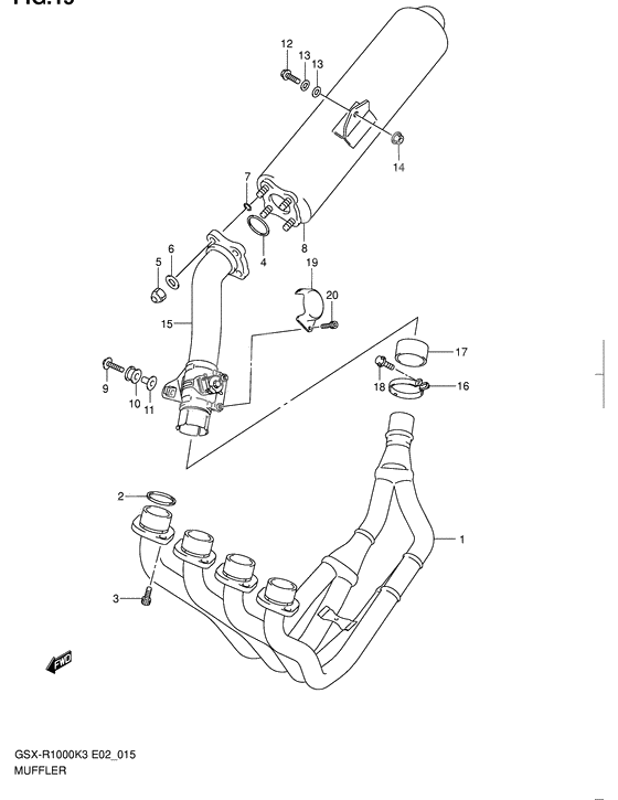 Muffler comp