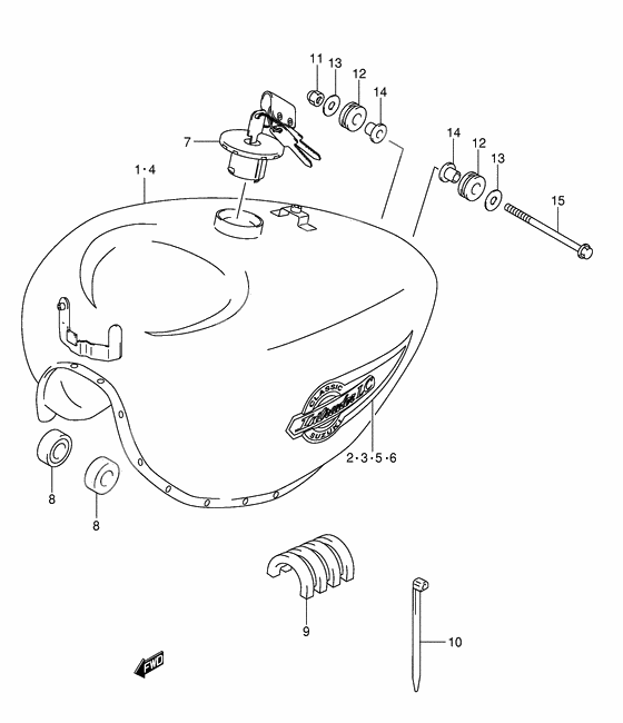 Tank fuel              

                  Model k2/k3/k4