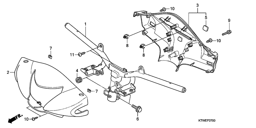 Handle pipe/handle cover