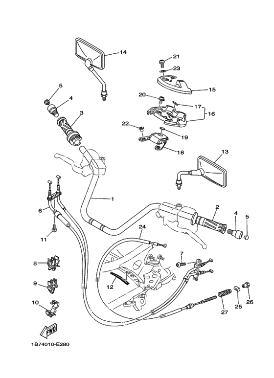 Steering handle