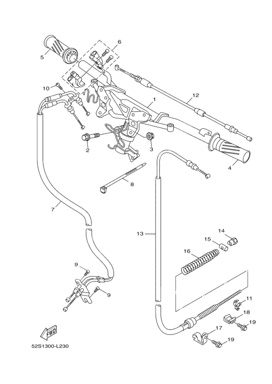 Руль & Тросики
