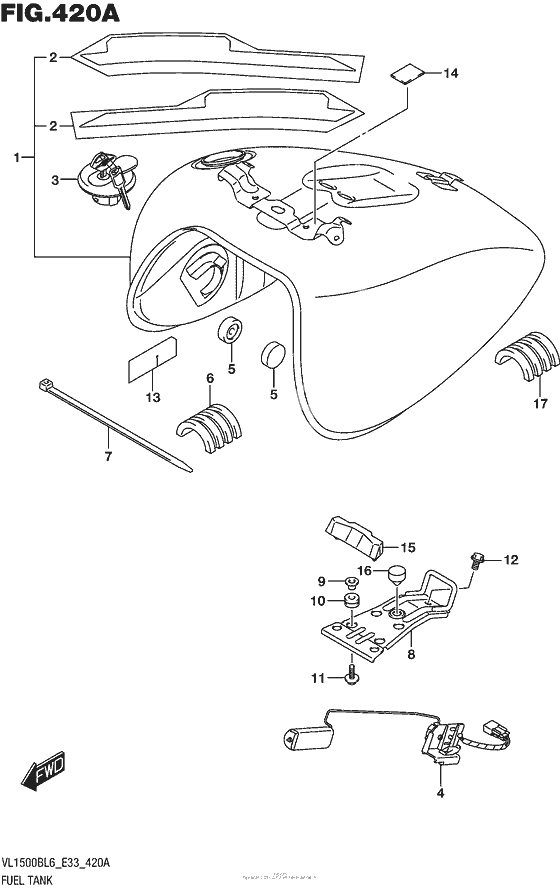 Fuel tank t o/i