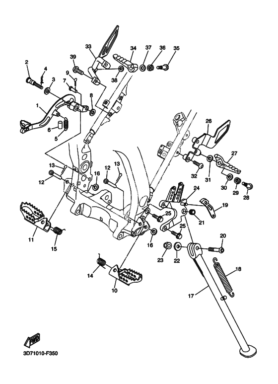 Подножки & Подставка