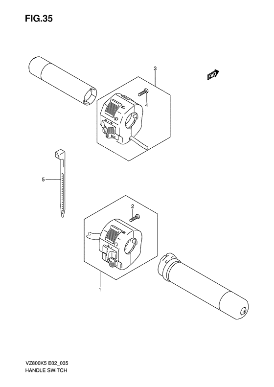 Handle switch              

                  Model k5/k6