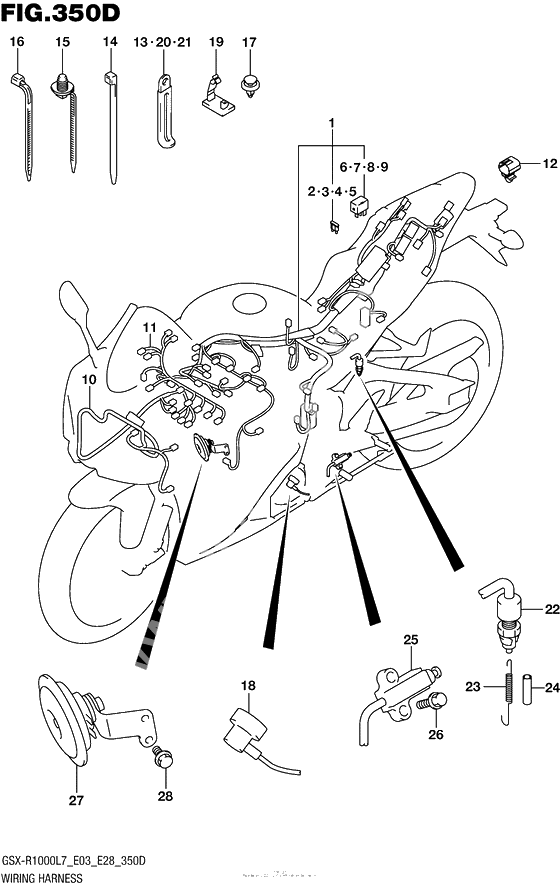 Wiring Harness (Gsx-R1000Al7 E03)