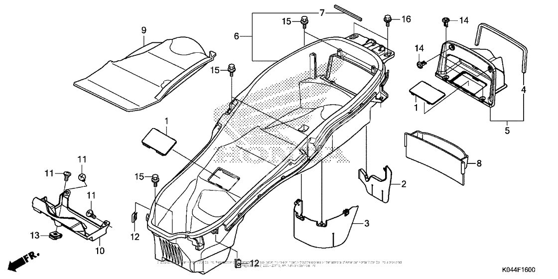 Ящик для багажа