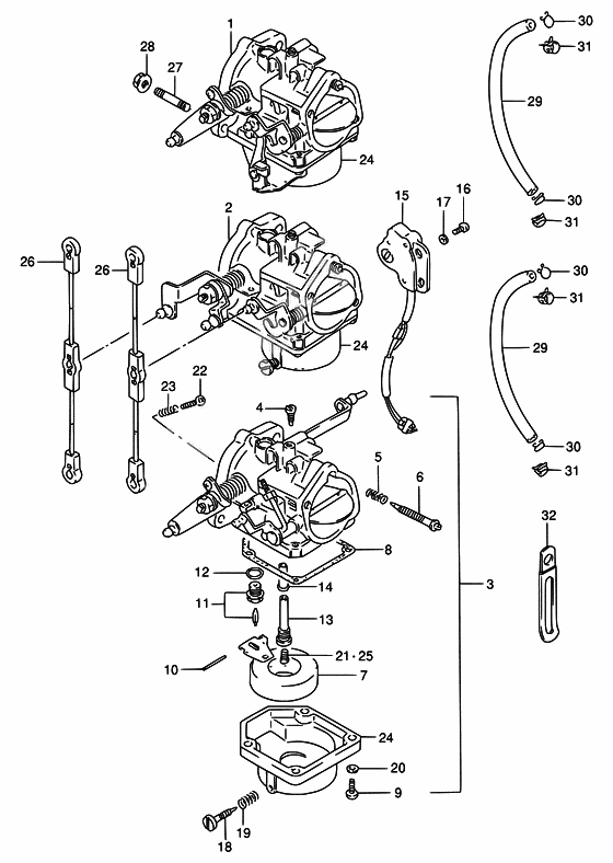 Carburetor assy