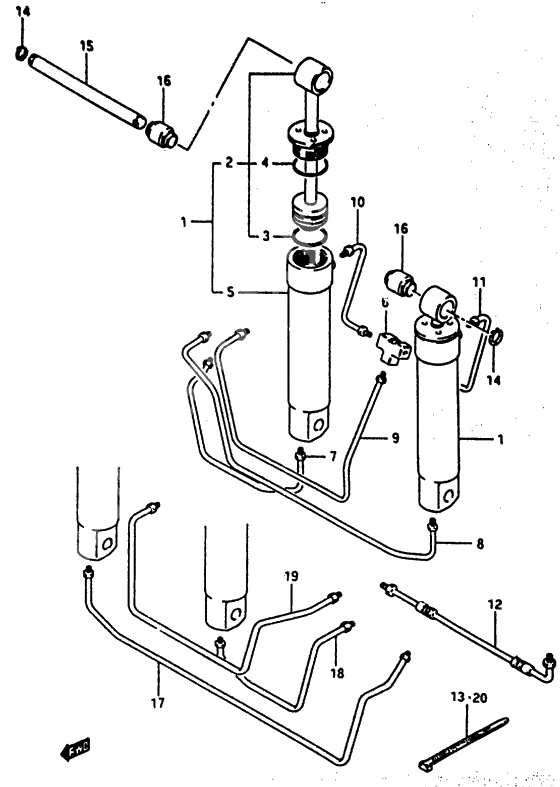 Trim cylinder