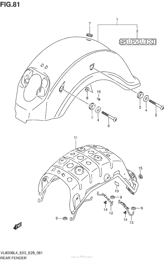 Заднее крыло