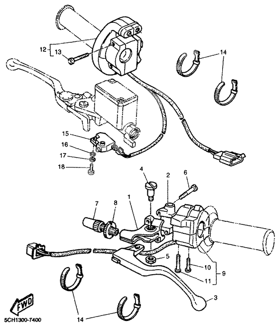 Handle Switch, Lever