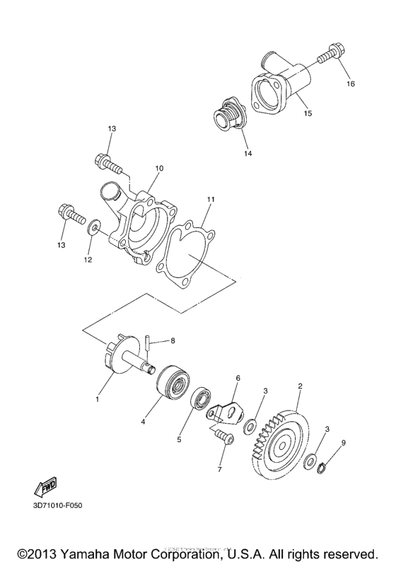 Водяной насос