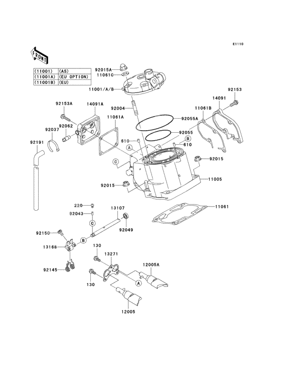 Cylinder head/cylinder