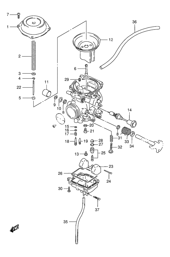 Carburetor assy              

                  Model r/s/t