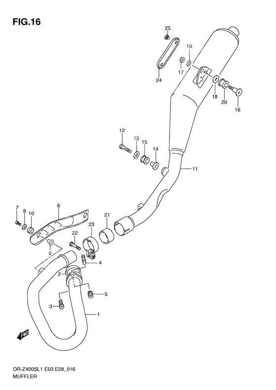 Muffler comp