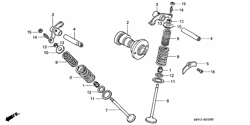 Camshaft/valve