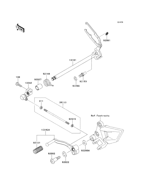 Gear change mechanism